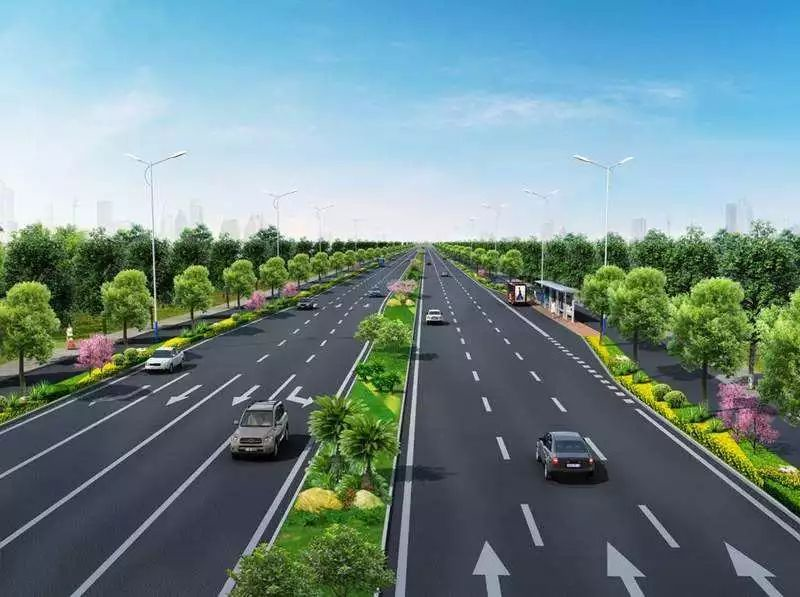 平舆县城区道路建设